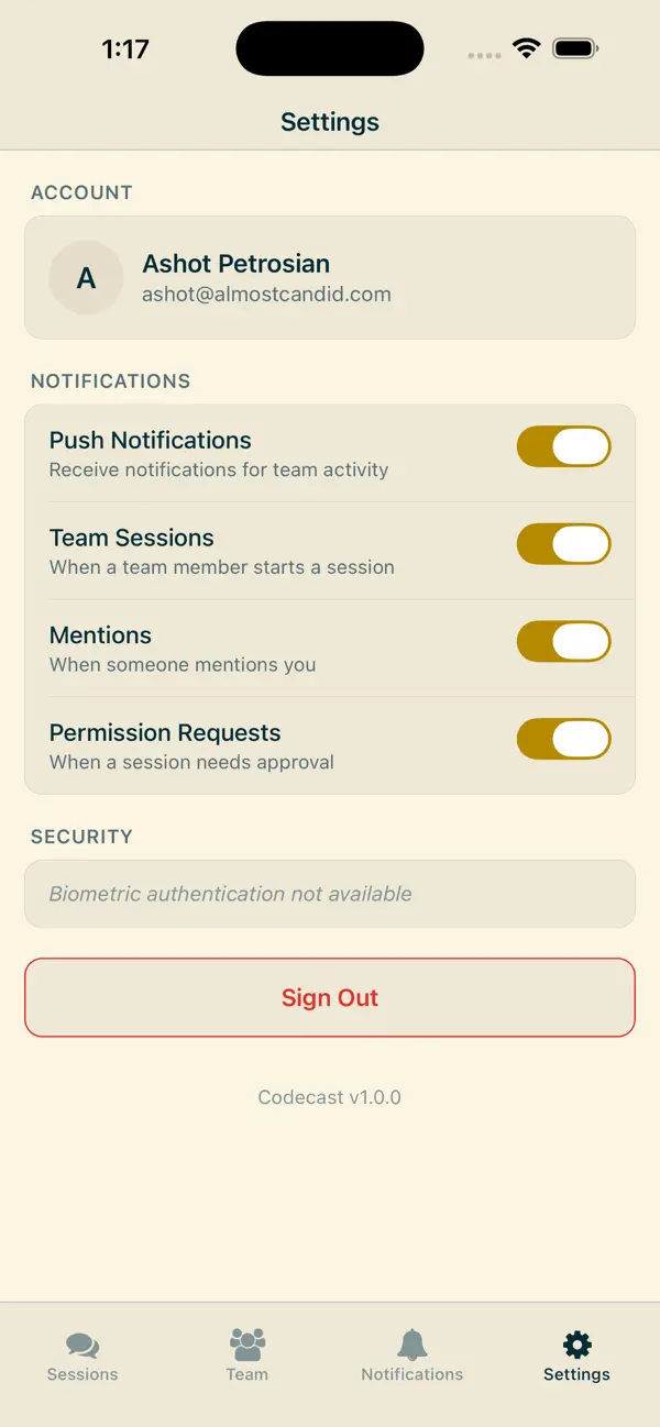 #3. Codecast (iOS) By: Ashot Petrosian