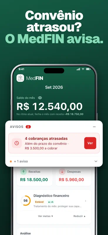 MedFIN: Financeiro Médico screenshot 2 of 10