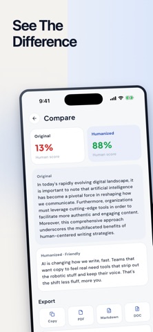 AI Humanizer: Rewrite AI Text Screenshot 5 of 8