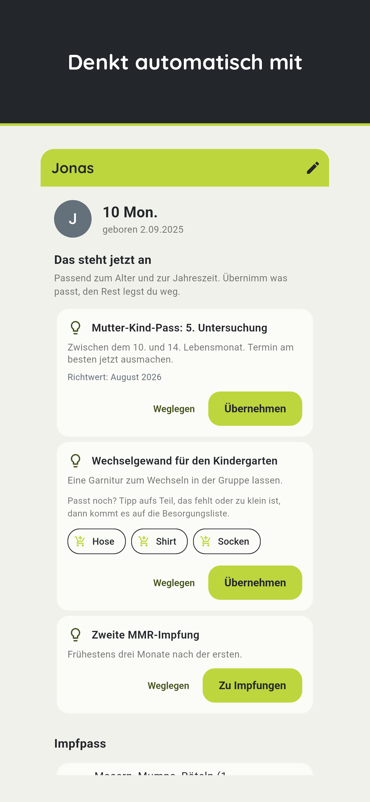 shary: Mental Load teilen screenshot 4