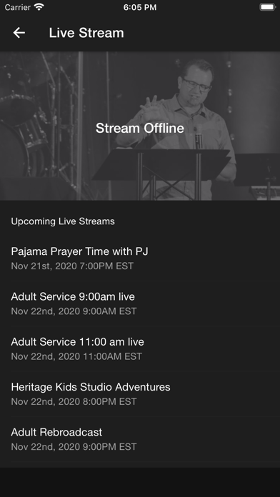 Heritage Church Chesapeake Screenshot