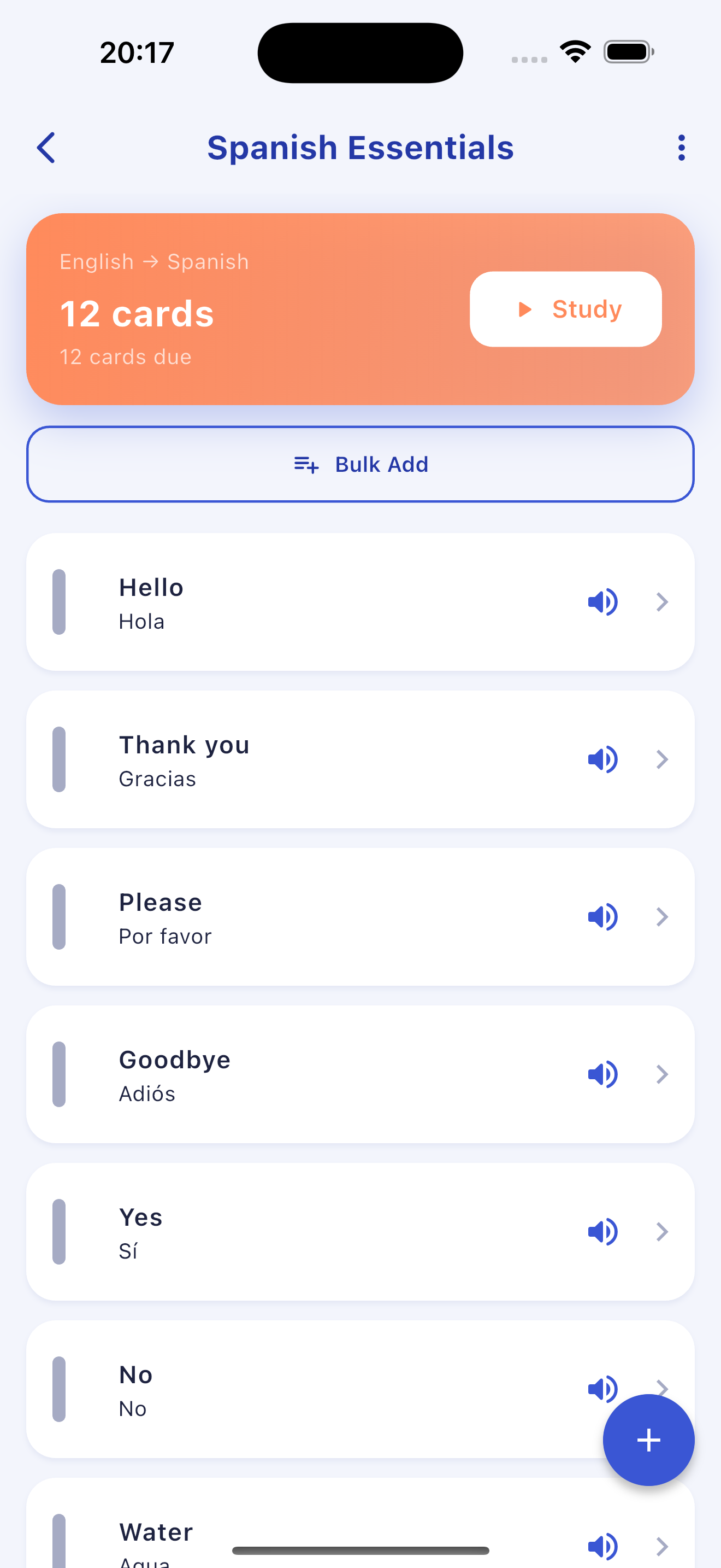 Cardlingo: Vocab Flashcards