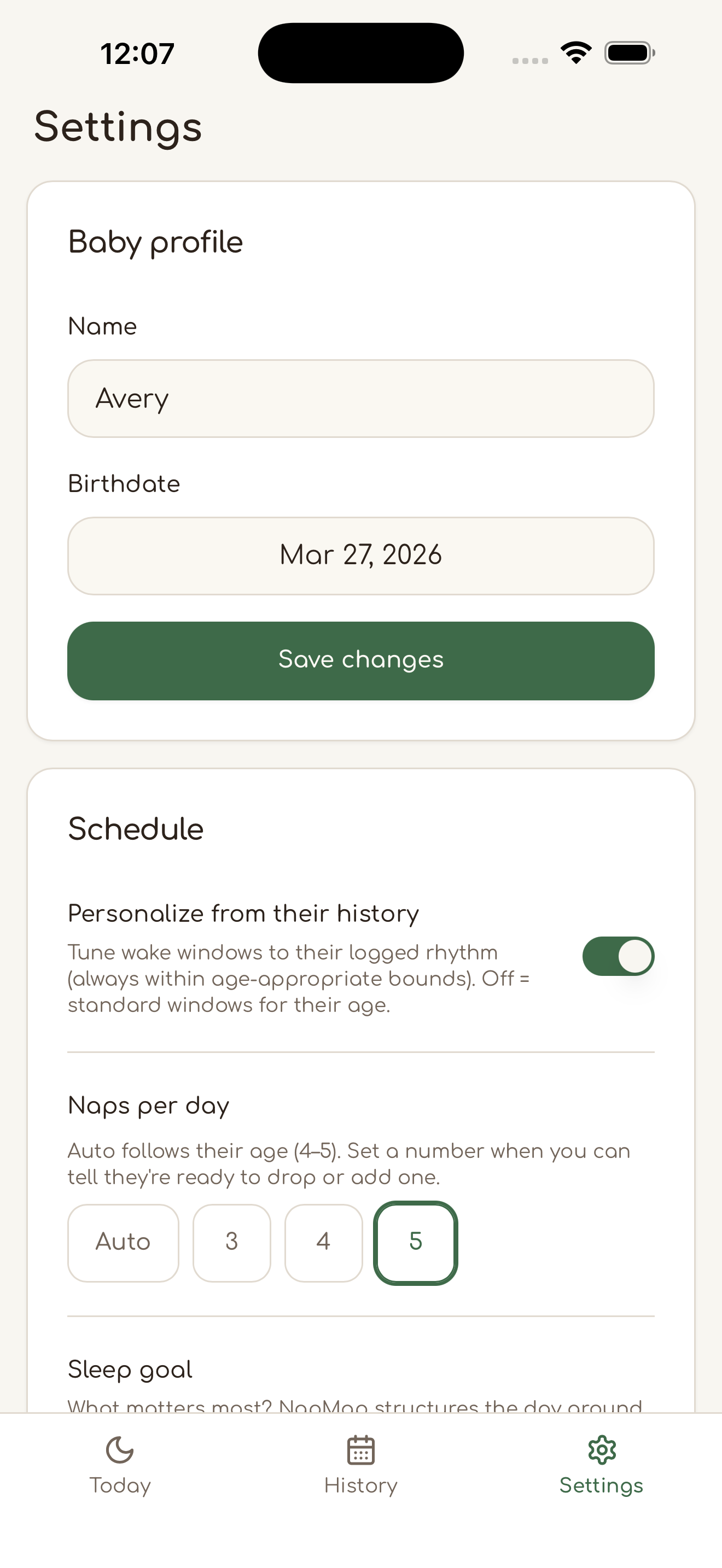 NapMap - Baby Nap Schedule screenshot 4