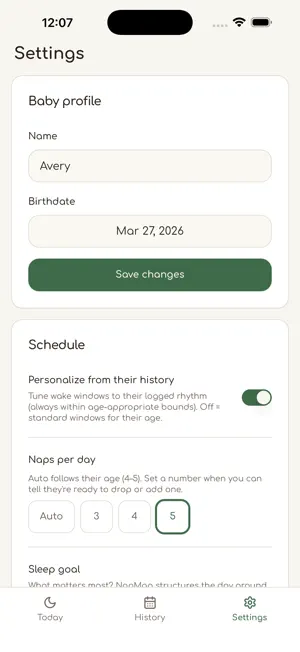 NapMap - Baby Nap Schedule screenshot 4