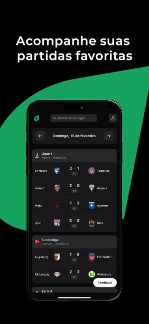 DashStats - Análise de futebol screenshot 1