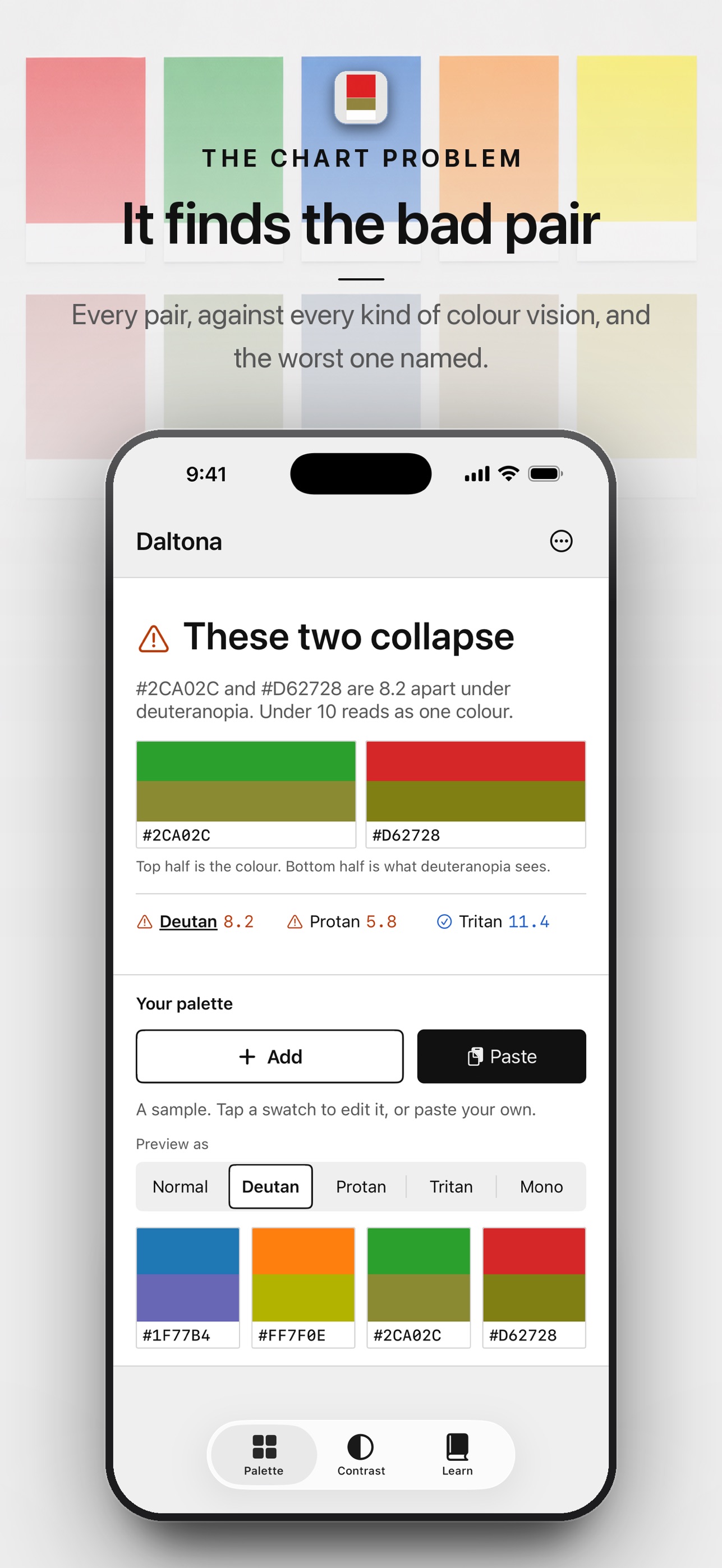 Screenshot 1 of Daltona Colour Blind Simulator