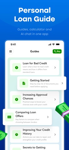 Personal Loans Student Guide Screenshot 1 of 5