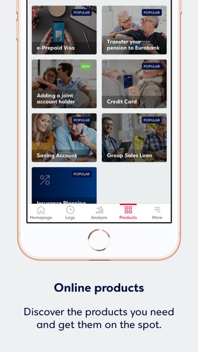 Eurobank Mobile App Screenshot