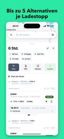 ChargeIndex: Route, Ladepreise iPhone screenshot 3