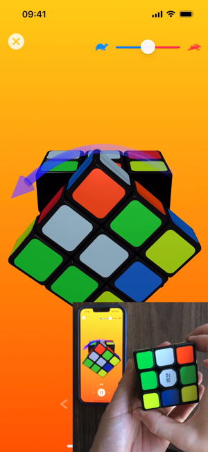 ‎3D Rubik's Cube Solver-skærmbillede