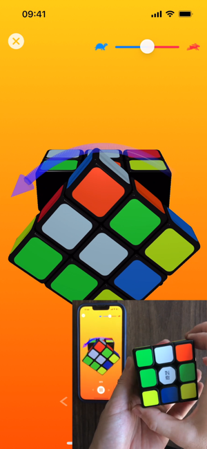 ‎ภาพหน้าจอ 3D Rubik's Cube Solver