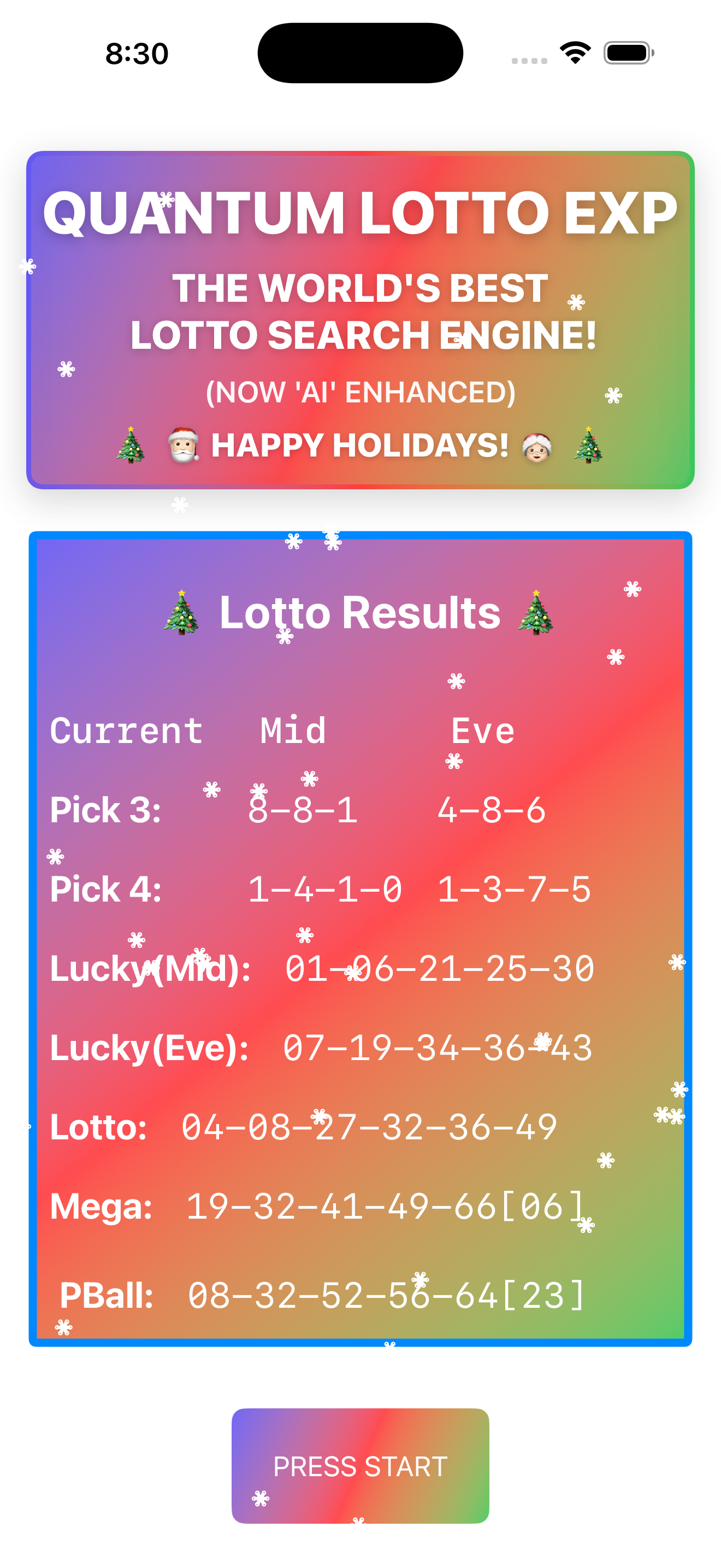 The Quantum Lotto Project (IL)