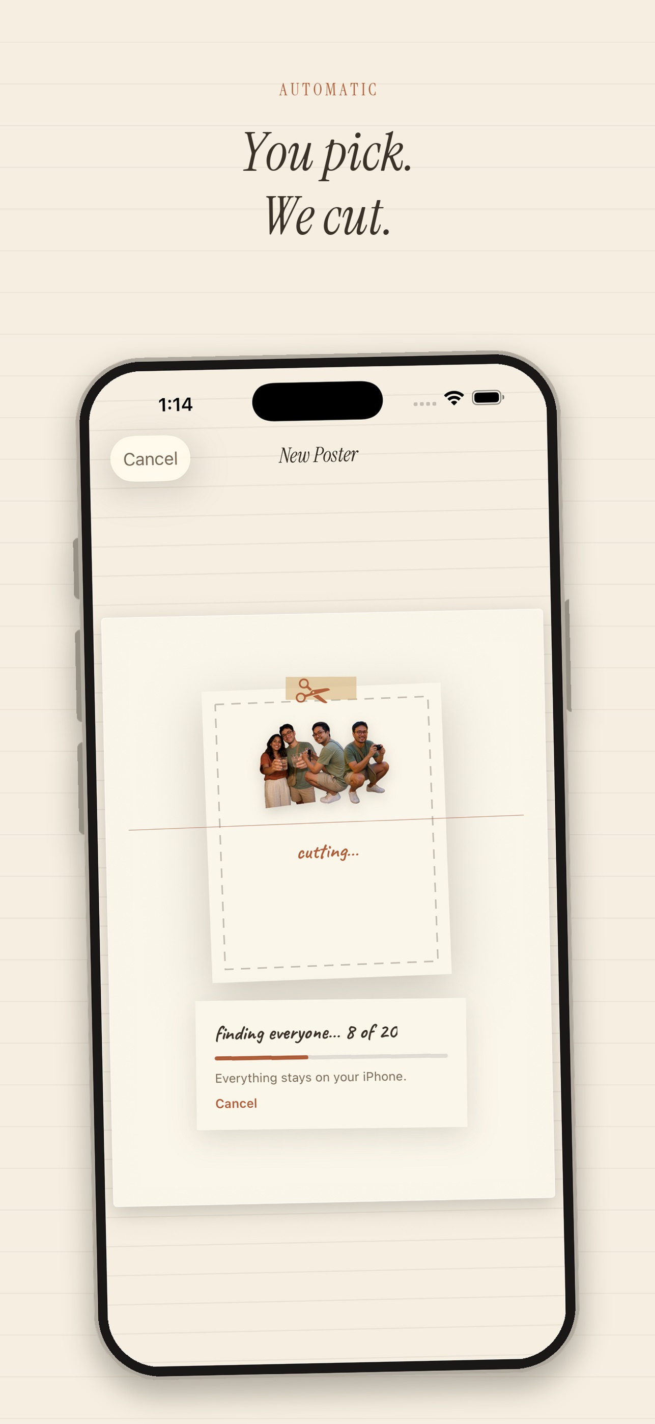 Screenshot 2 of CutTogether: Photo Poster