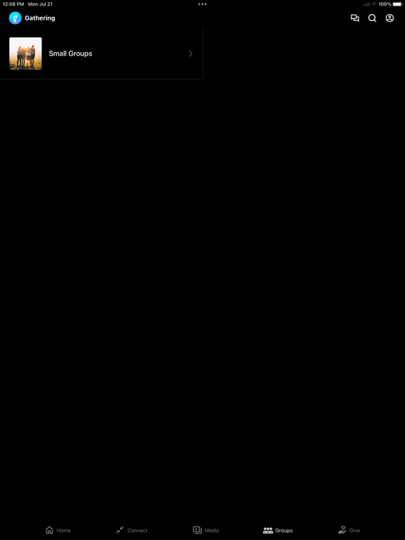 Gathering Church Fort Walton iPad screenshot 4 - Education app