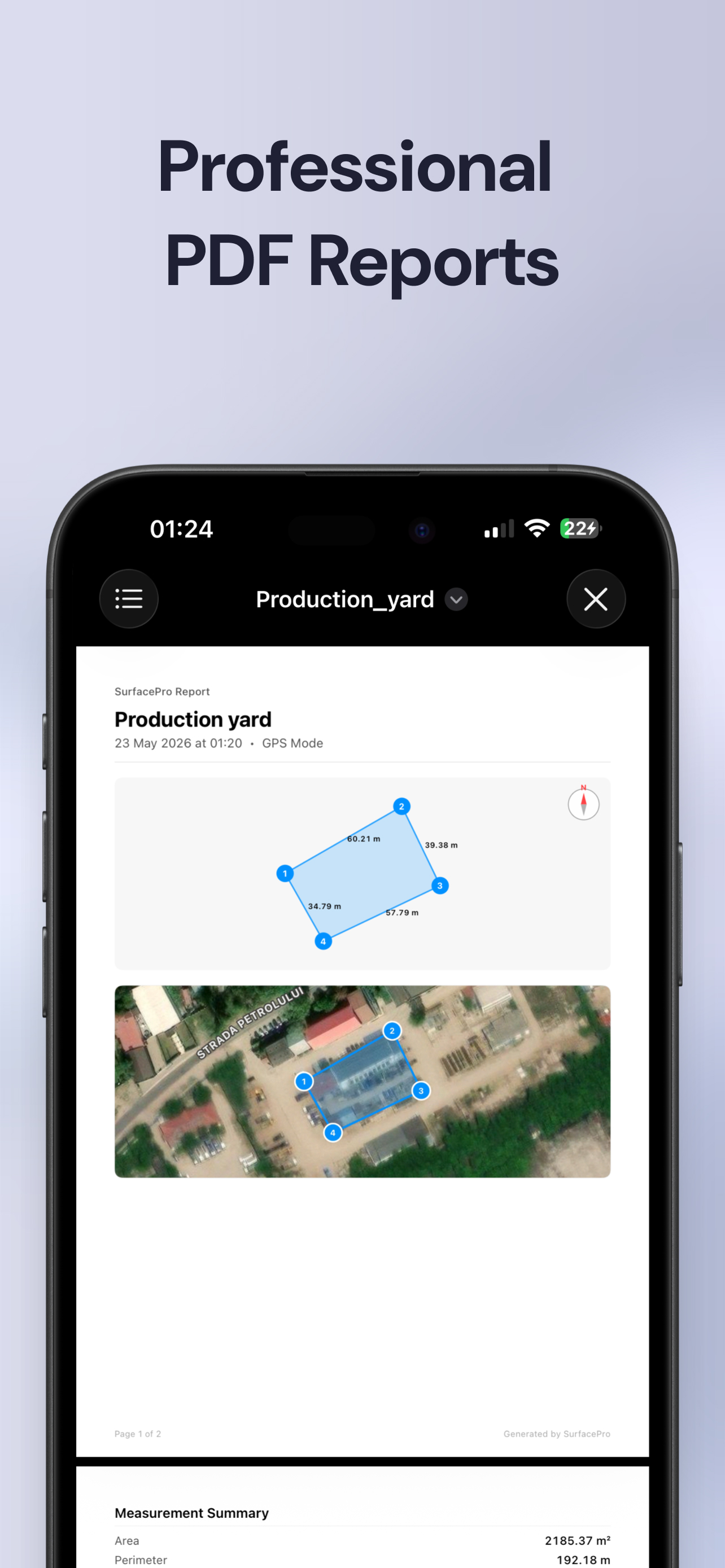SurfacePro - Area Caculator screenshot 3