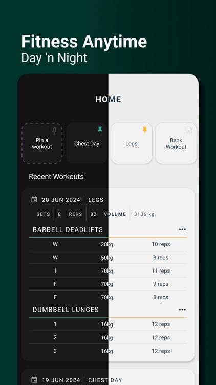 PUMPA: Workout Tracker Gym Log screenshot-3