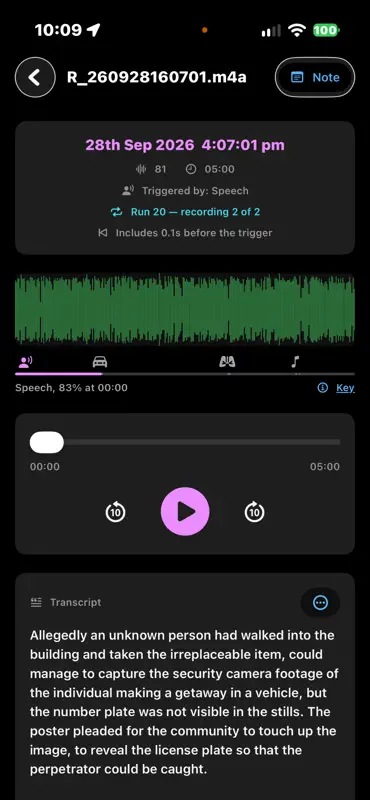 Audio Recorder with Trigger screenshot 2 of 9