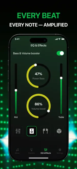 Music Equalizer - Tuner Boost screenshot 3