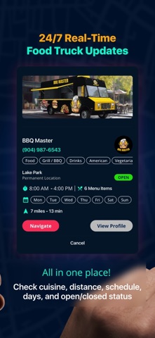 My Food Truck App screenshot