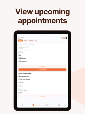 NKHS Portal iPad screenshot