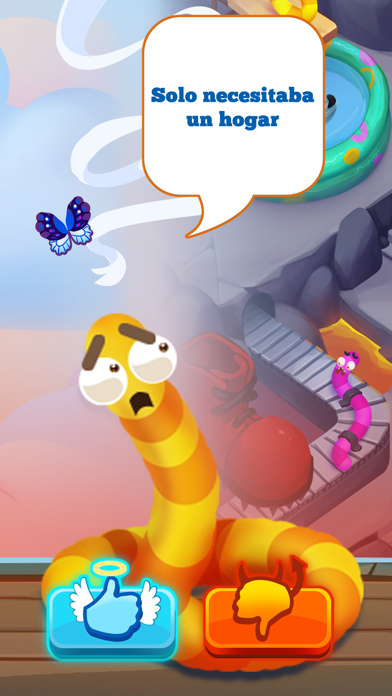 Worm Out: Juego de gusanos