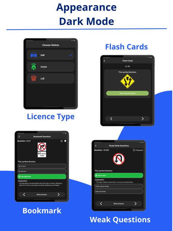 DC DMV Permit Test iPad screenshot 8 - Education app