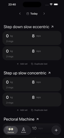 JustLift - Workout Tracker Screenshot 1 of 3
