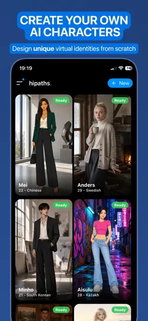 Hipaths: Character Studio screenshot 1