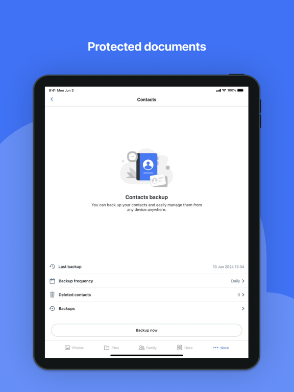 Cloudike iPad screenshot 6 - Productivity app