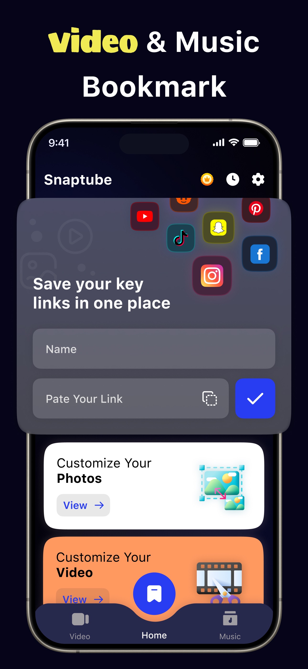 TubeMate: Video & Music Saver screenshot 1
