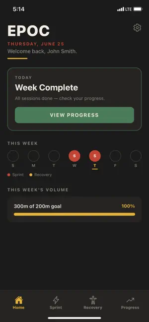 EPOC: Sprint Science screenshot 1