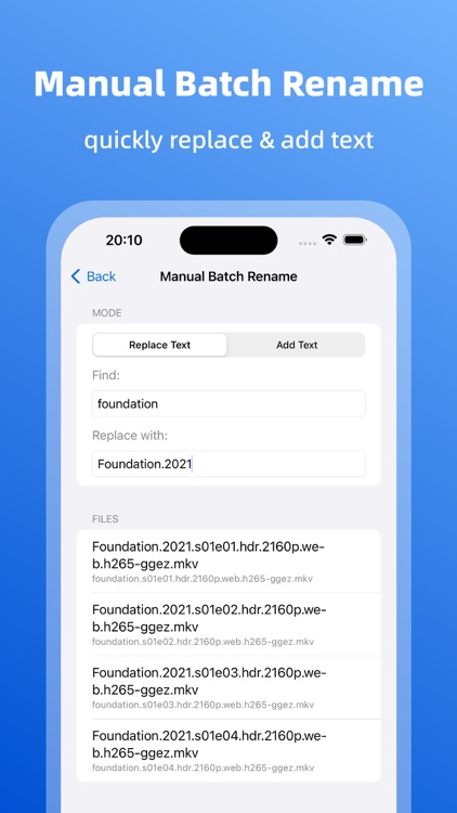 VRenamer screenshot-3