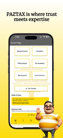 PAZTAX screenshot