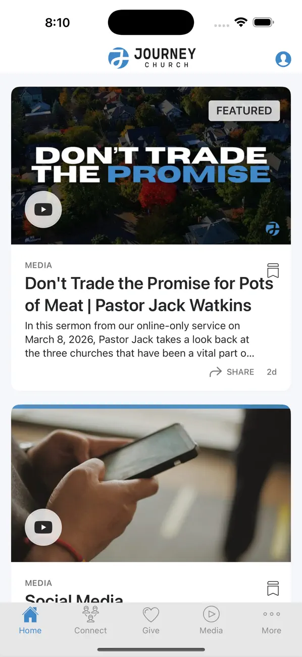 Screenshot #1 pour Journey Church Vancouver