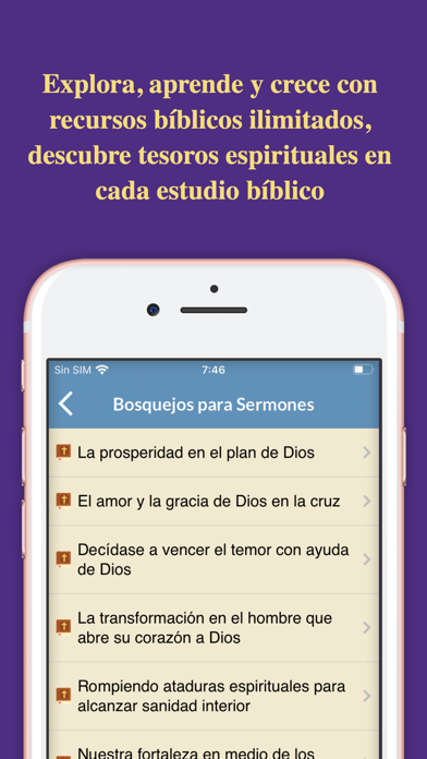 Biblia Reina Valera Español Screenshot