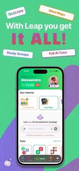 Leap - AI Study Assistant Screenshot 1 of 7