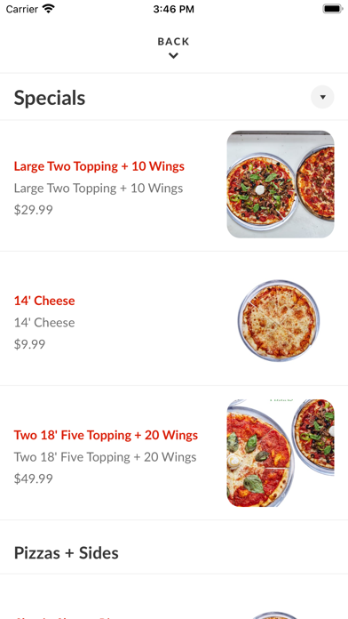 Adamos Pizza Screenshot