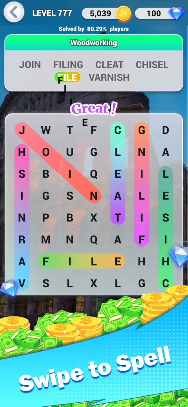 #3. Words Explorer - Puzzle Search (iOS) Von: Shiyou Game