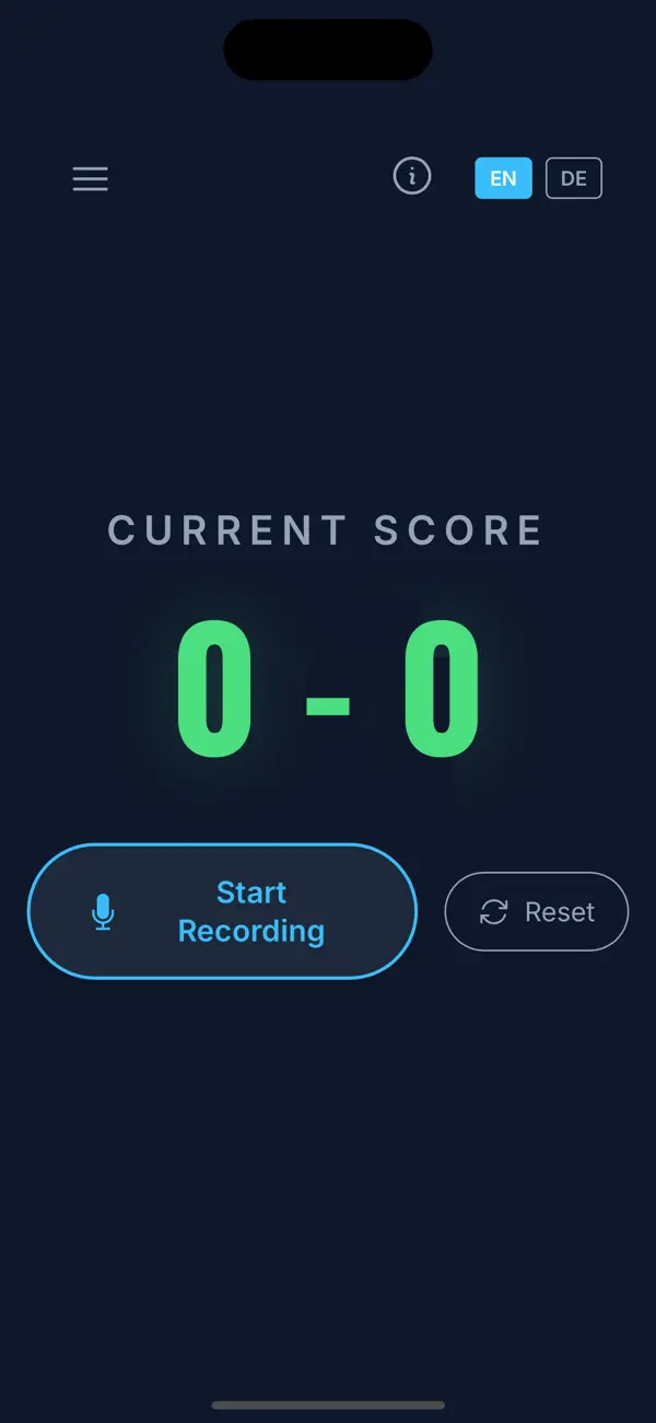 Screenshot #1 pour HIT Tennis Tracker