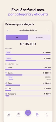 dupla - Finanzas en pareja iPhone screenshot 7