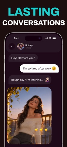 HeyBabe: AI Girlfriend Chat GF iPhone screenshot