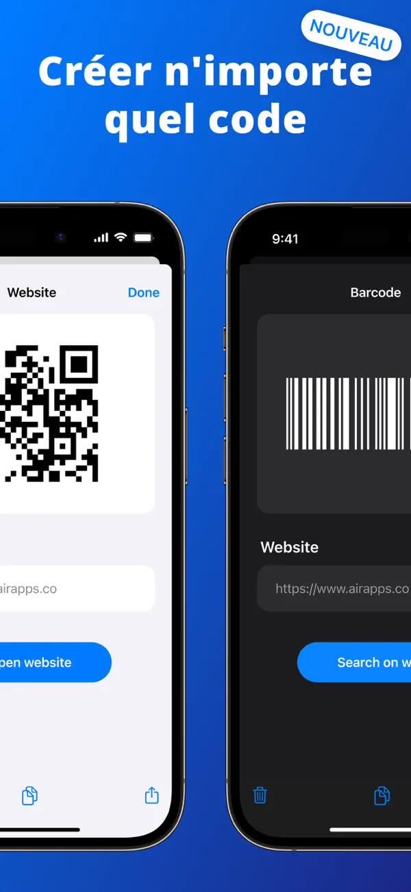 Screenshot #3 pour QR Code Scanner - Lecteur QR