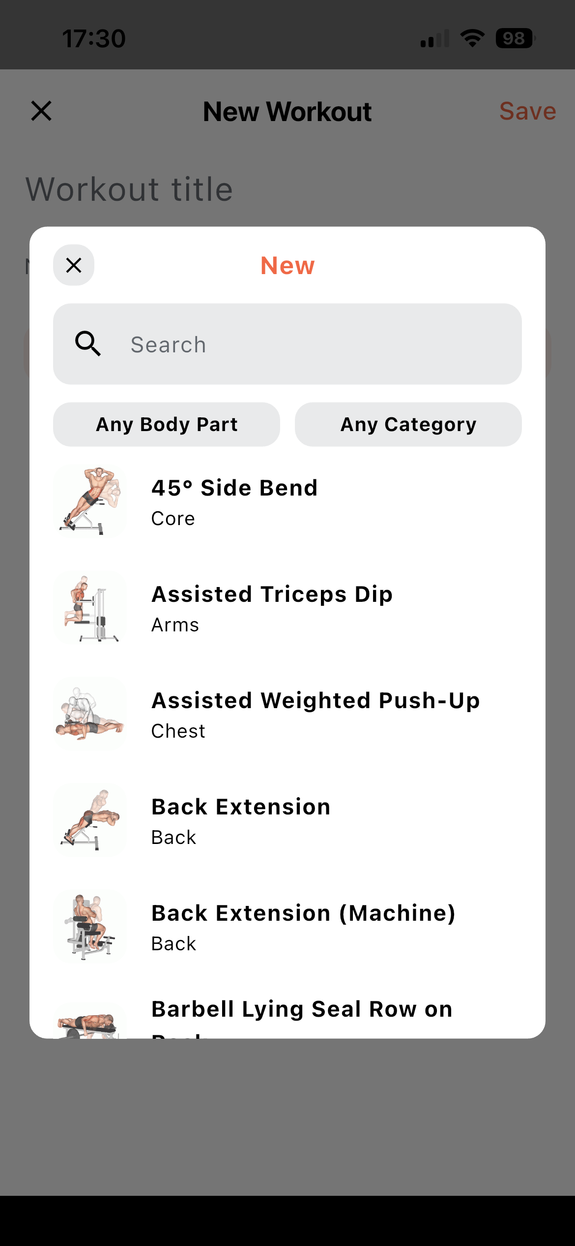 The Gym Notes
