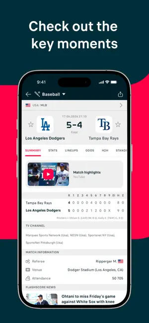 Flashscore: Live Scores & News screenshot 7