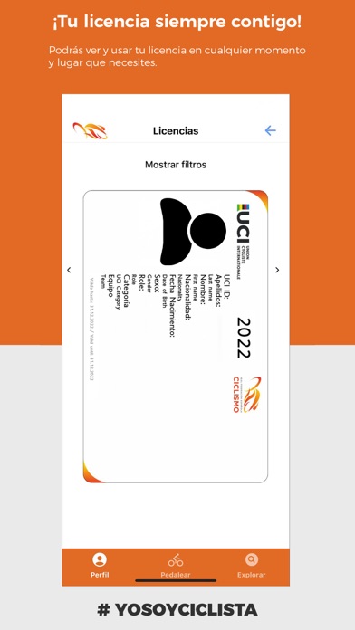 Screenshot #1 pour YOSOYCICLISTA