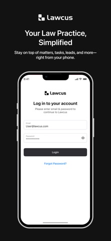 Lawcus – Legal Management screenshot