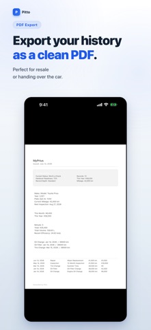 Car Maintenance Log - Pitto Screenshot 6 of 7