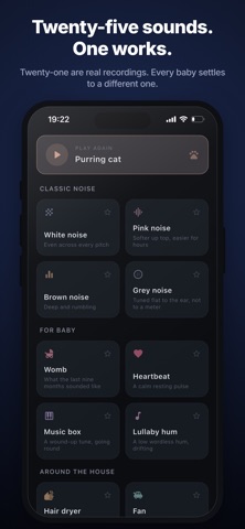 Hush: Baby Sleep Sounds iPhone screenshot