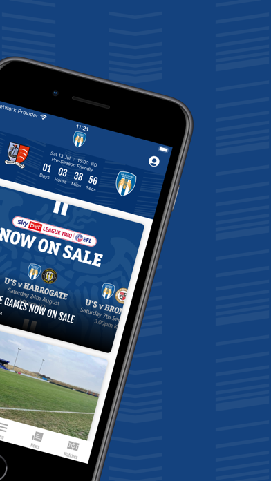 Colchester United FC Screenshot