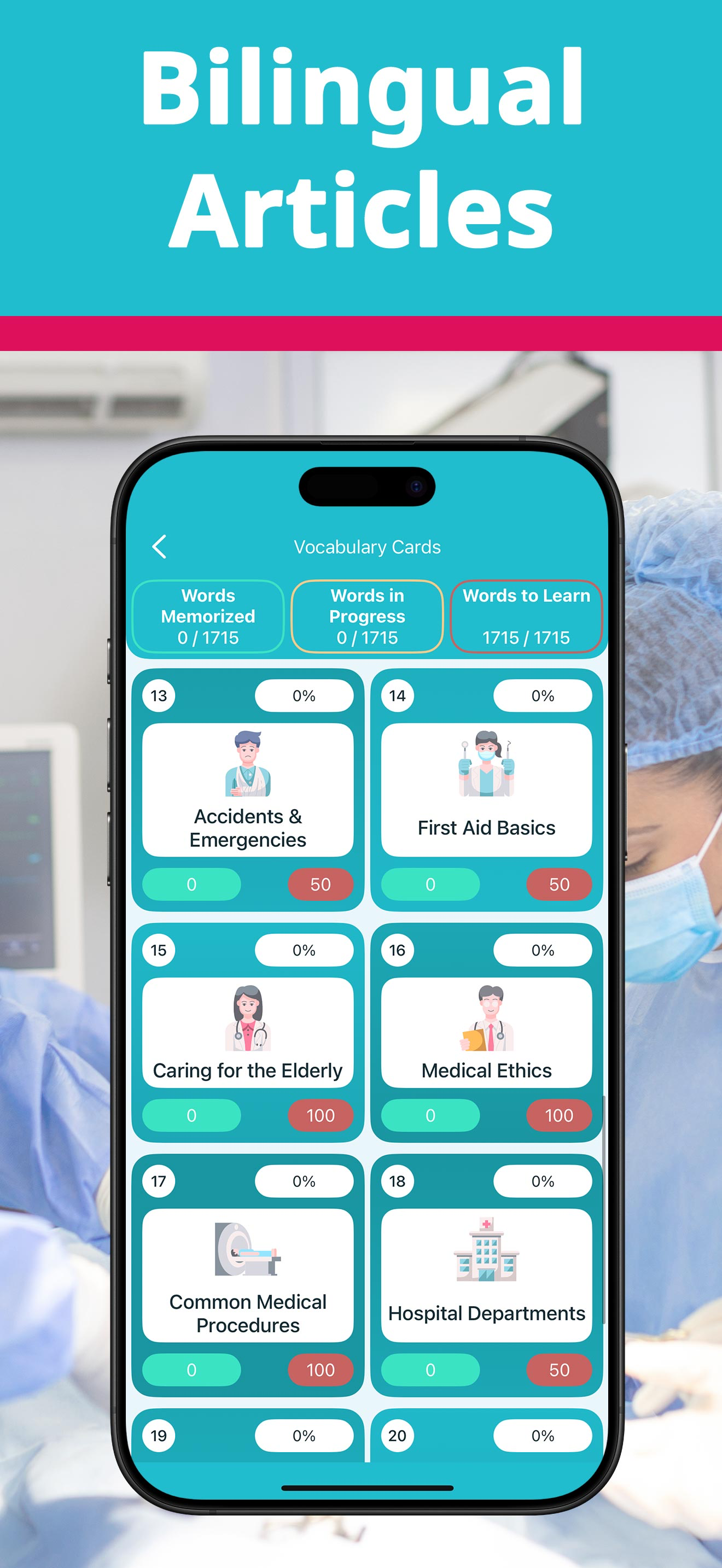 English for Nursing: Learn screenshot 3